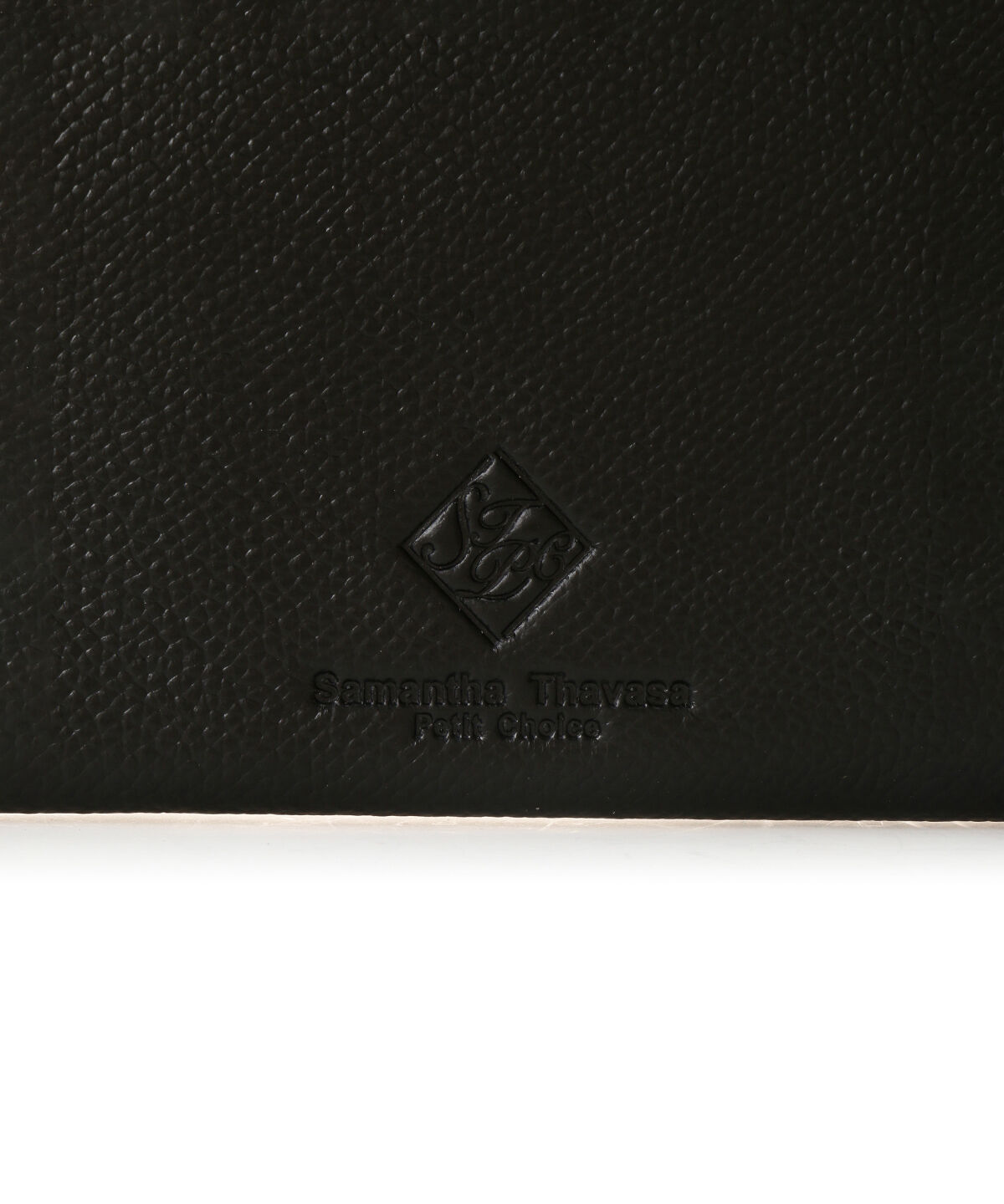 Samantha Thavasa Petit Choice「スクエアモチーフソフトレザー 長財布」|財布|