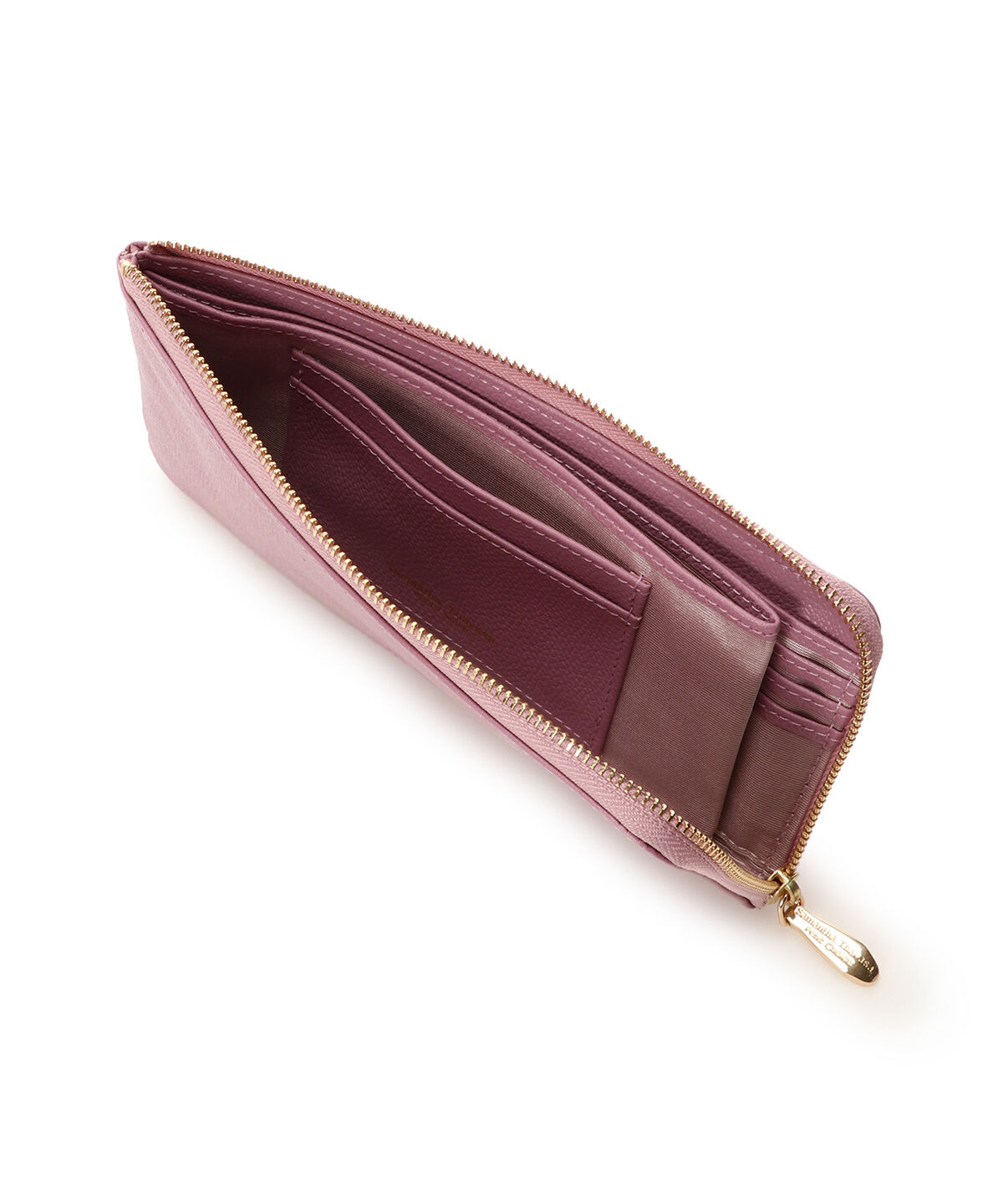 Samantha Thavasa Petit Choice「スクエアモチーフソフトレザー 長財布」|財布|