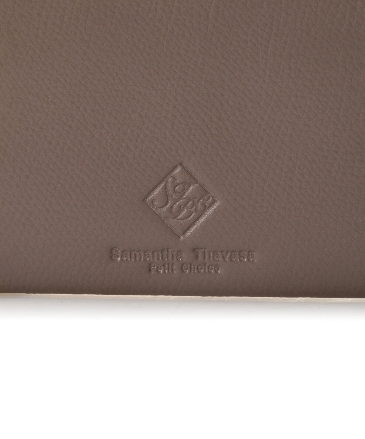 Samantha Thavasa Petit Choice「スクエアモチーフソフトレザー 長財布」|財布|