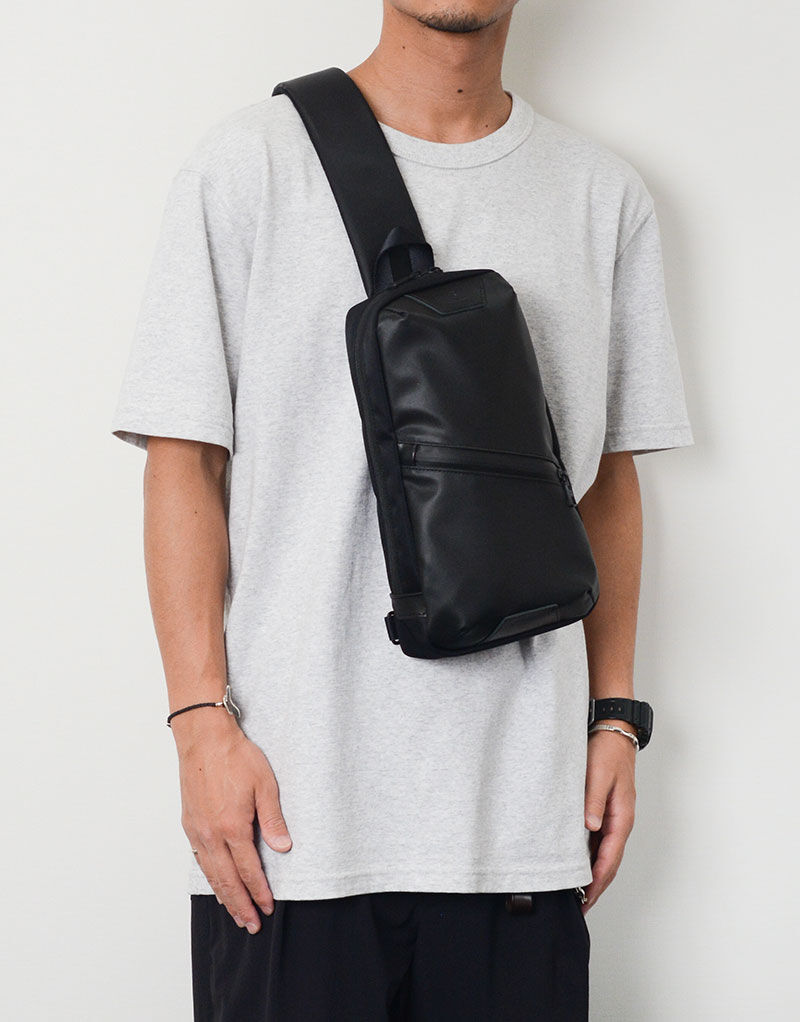 master-piece「Progress Coating ver. スリングバッグ」|ショルダー・メッセンジャー|