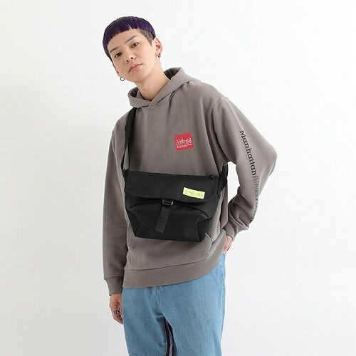 Manhattan Portage「Nylon Messenger Bag JR Flap Zipper Pocket W.P.L.」|ショルダー・メッセンジャー|