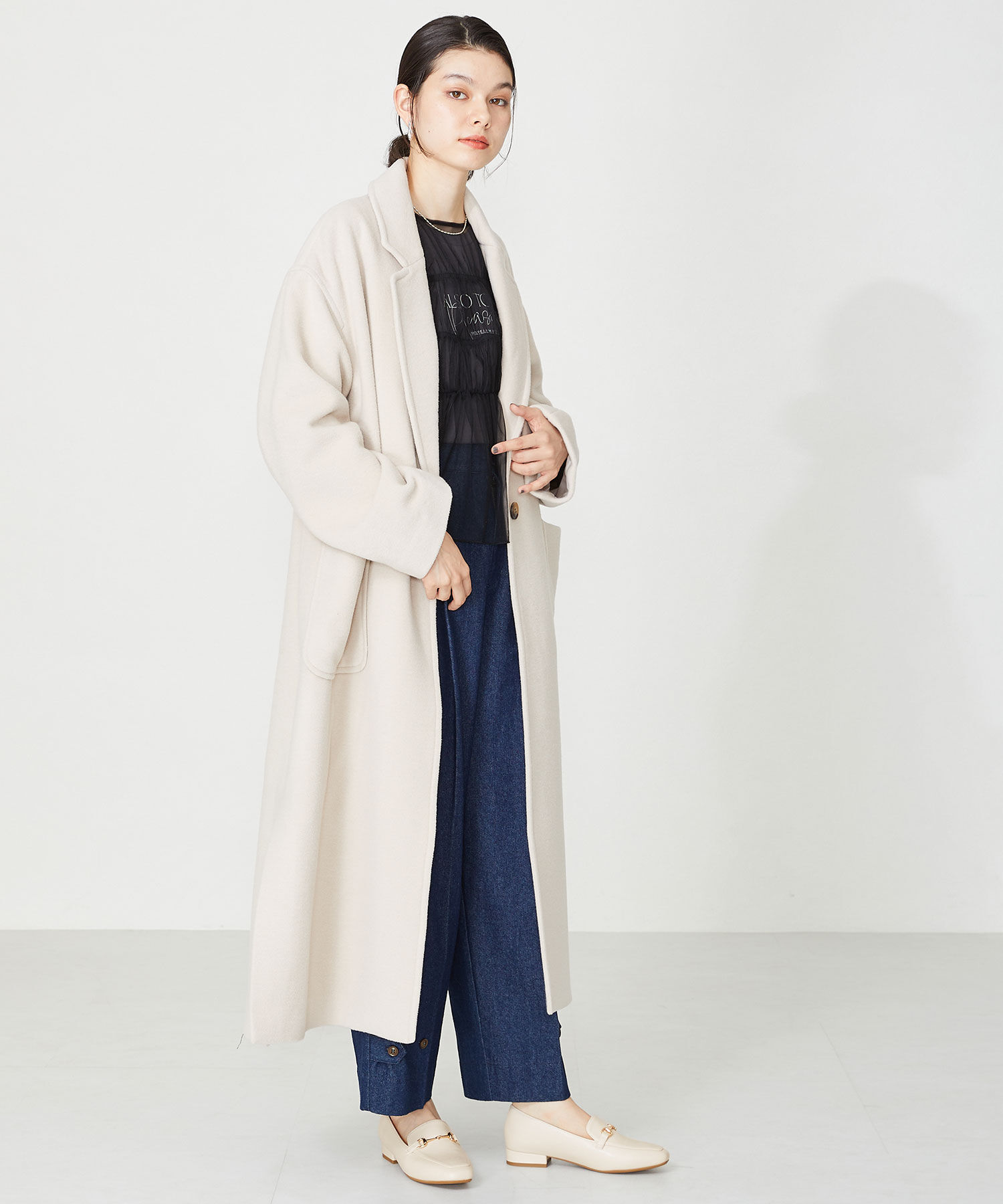 ORiental TRaffic「【跳べるパンプス/シリーズ累計１５０万足突破】スクエアトゥビットモチーフ  ローファー /R-3210」|パンプス|