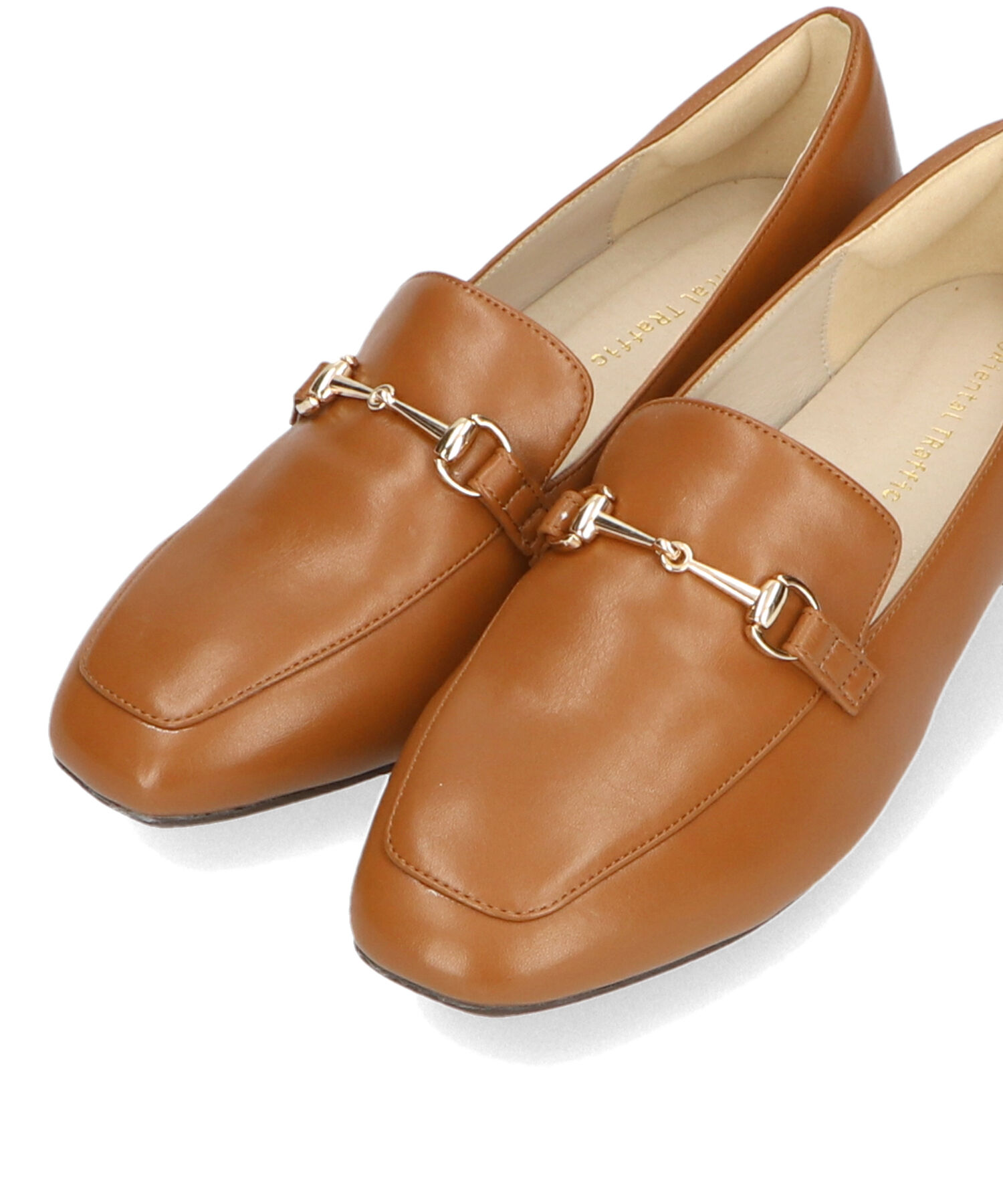 ORiental TRaffic「【跳べるパンプス/シリーズ累計１５０万足突破】スクエアトゥビットモチーフ  ローファー /R-3210」|パンプス|