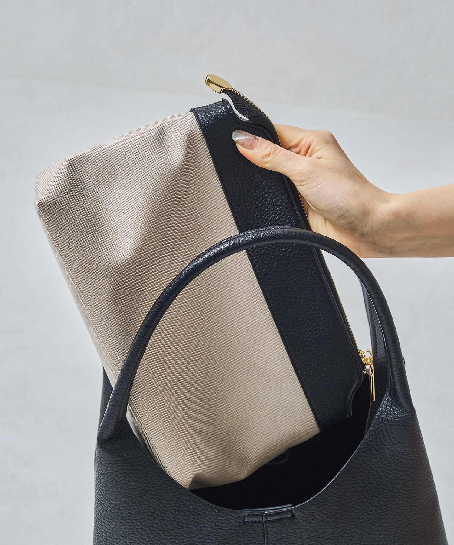 ORiental TRaffic「ショルダーホーボー バッグ /BA-257 ショルダーバッグ オフィスバッグ 大容量バッグ」|ショルダー・メッセンジャー|