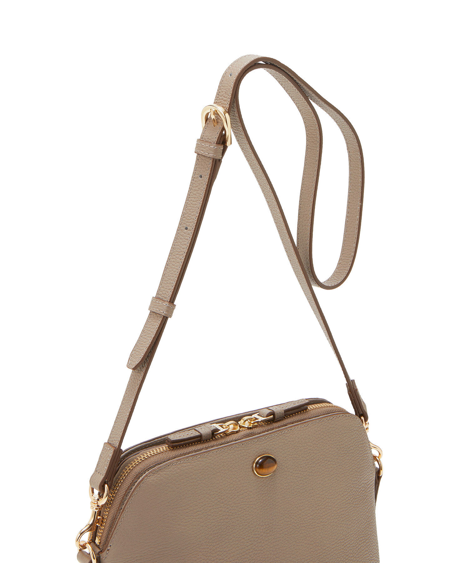 TOPKAPI 「【TOPKAPI】 gemdrops ジェムドロップ ミニエンボスレザー 天然石 ショルダーバッグ」|ショルダー・メッセンジャー|