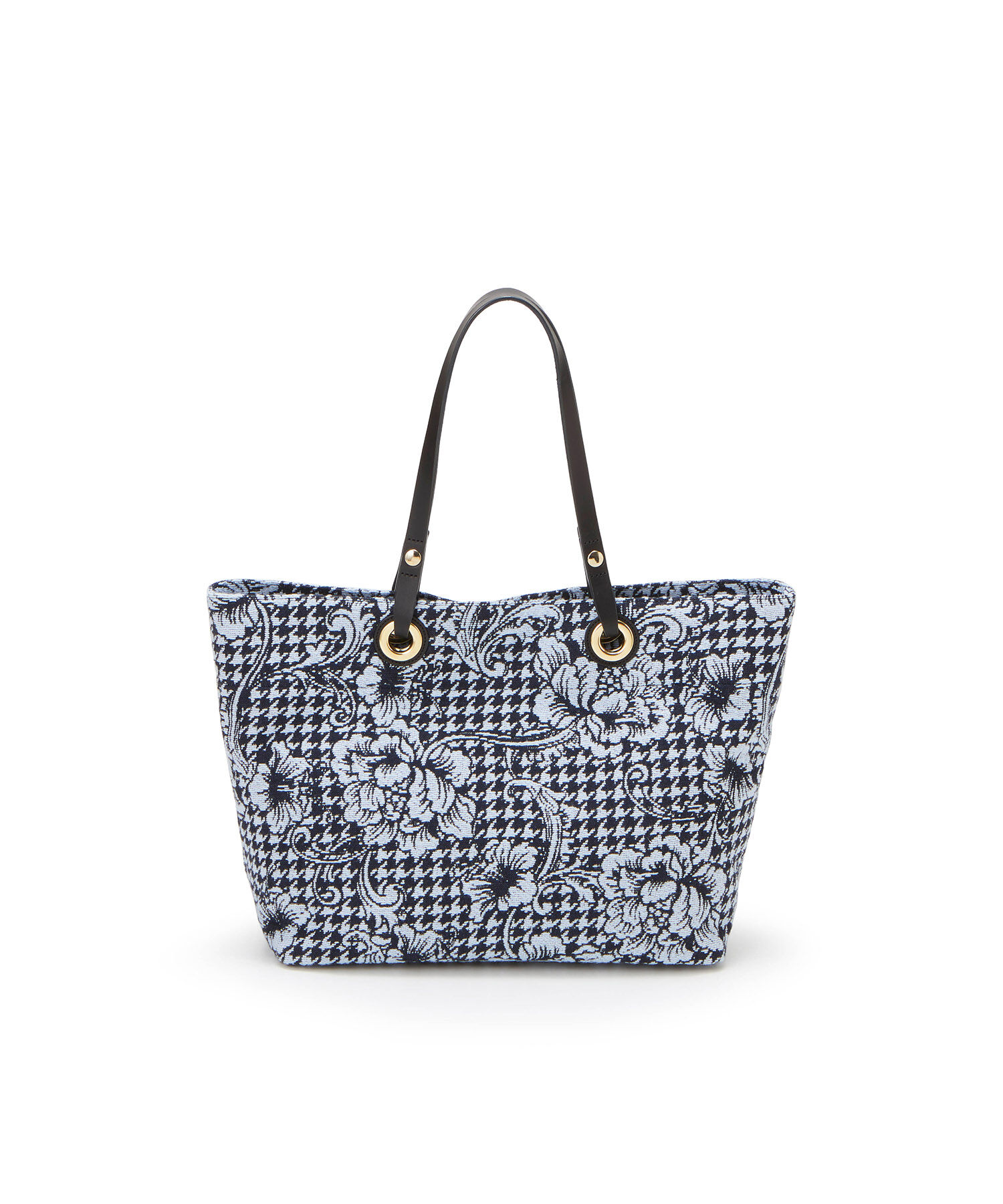 TOPKAPI TREASURE「【TREASURE TOPKAPI】ジャガード生地 総柄 A4 トートバッグ 」|トートバッグ|ブルー