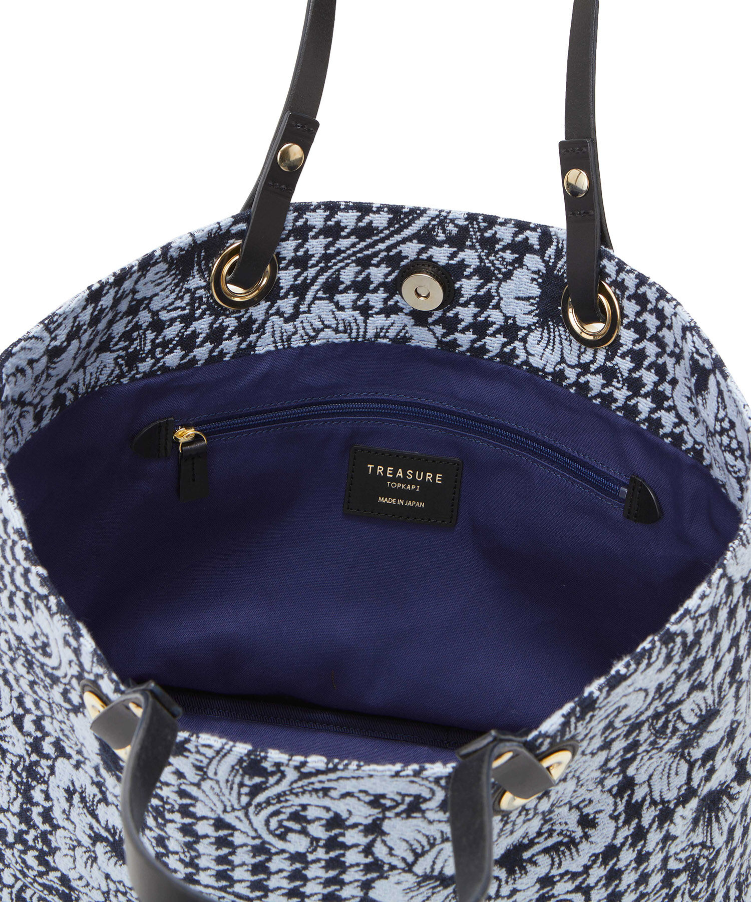 TOPKAPI TREASURE「【TREASURE TOPKAPI】ジャガード生地 総柄 A4 トートバッグ 」|トートバッグ|