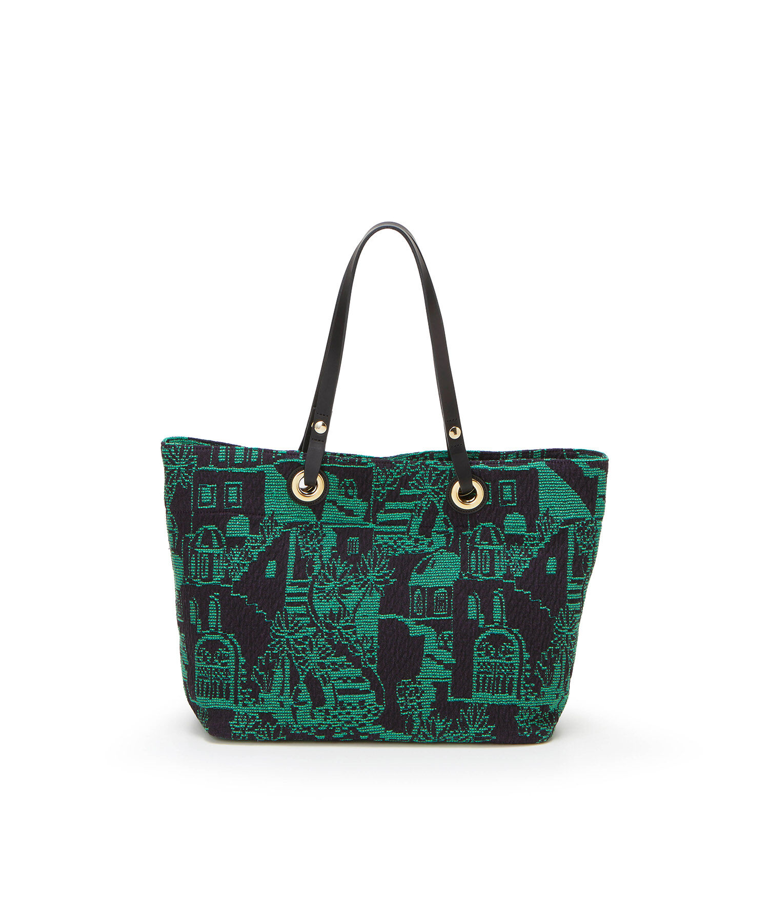 TOPKAPI TREASURE「【TREASURE TOPKAPI】ジャガード生地 総柄 A4 トートバッグ 」|トートバッグ|