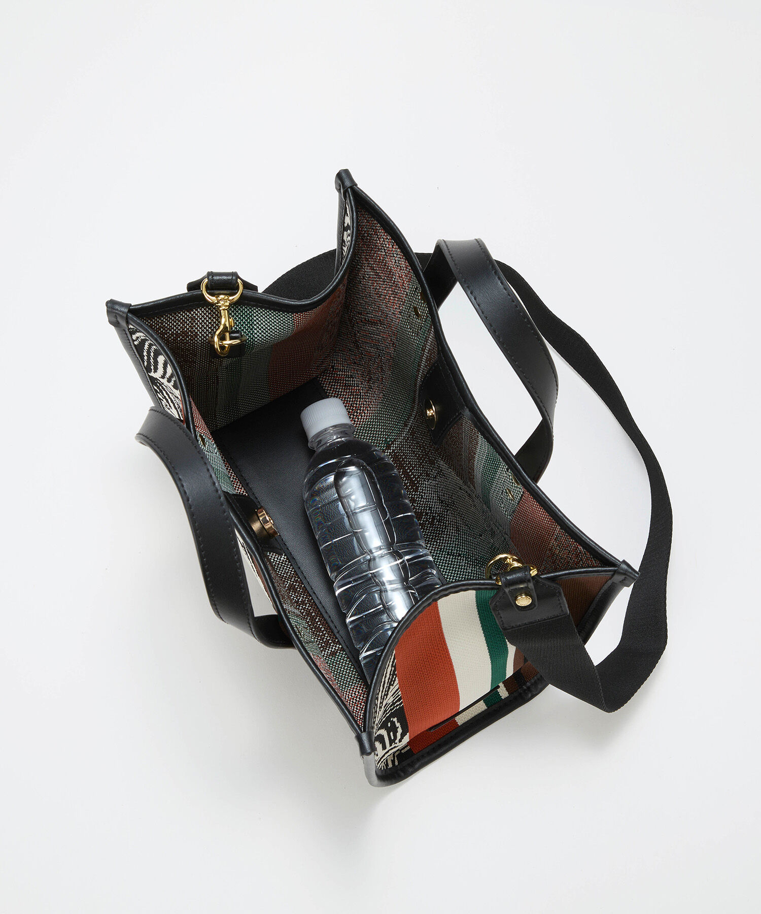 TOPKAPI TREASURE「【TREASURE TOPKAPI】ニットジャガード ライオン柄 2way ミニ トートバッグ」|トートバッグ|