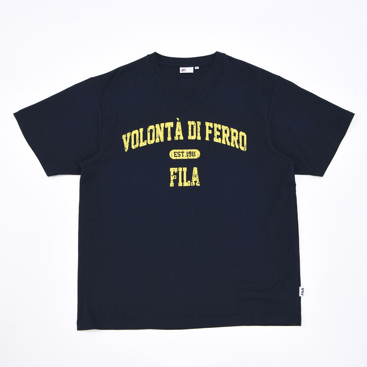 FILA「【FILA ｳｪｱ】U FILA collegeTEE」|Tシャツ・カットソー|NVY
