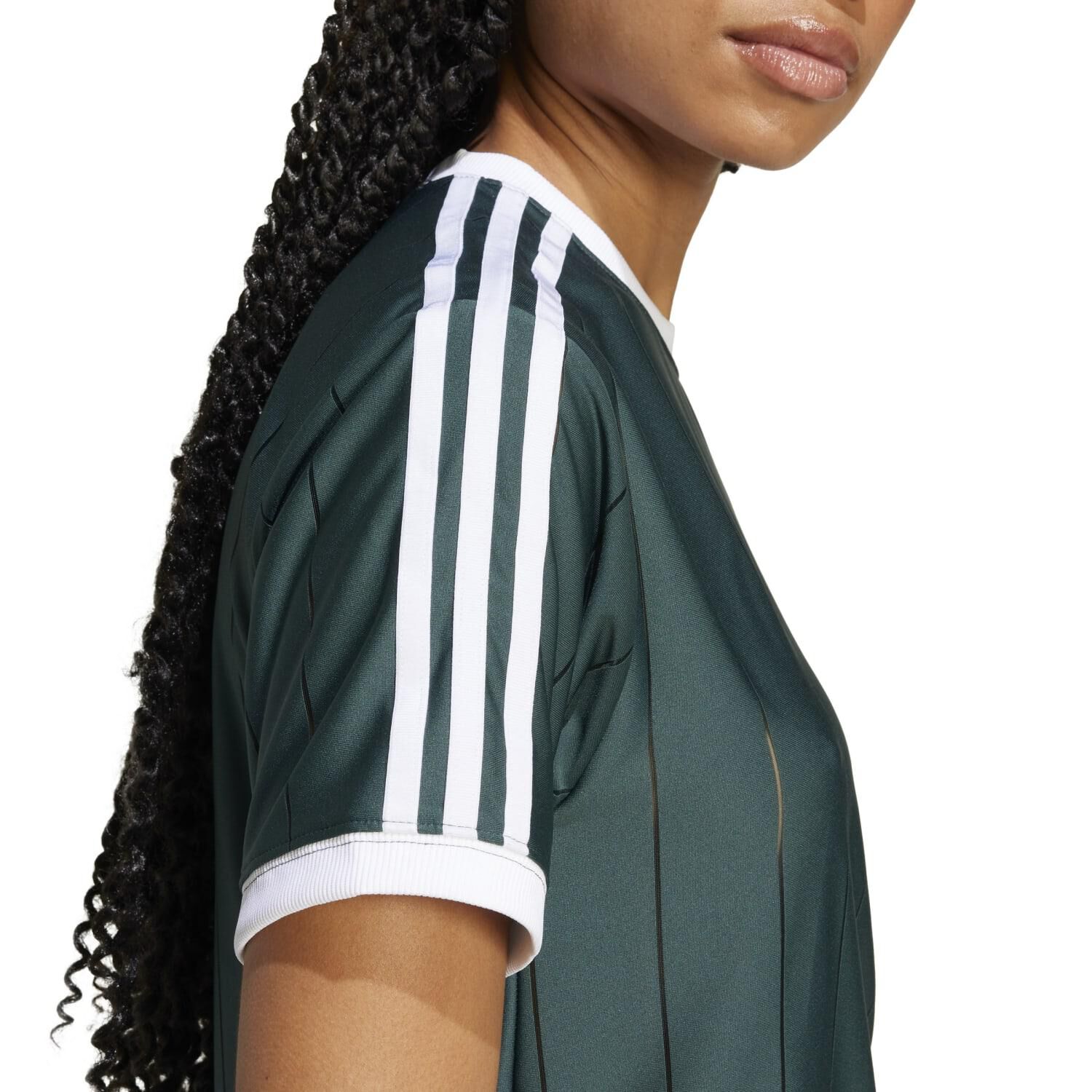 adidas「【ADIDAS ｳｪｱ】W 3 STRIPE TEE(PINST)」|Tシャツ・カットソー|