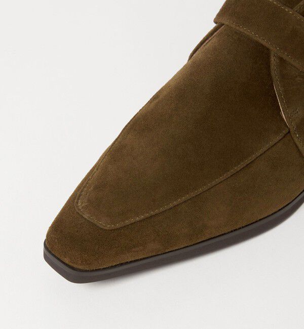 ODETTE E ODILE「ベルテッドアンクル フラット15」|スリッポン|