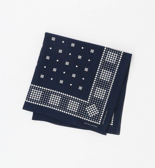 UNITED ARROWS「コモン バンダナ」|ハンカチ|NAVY