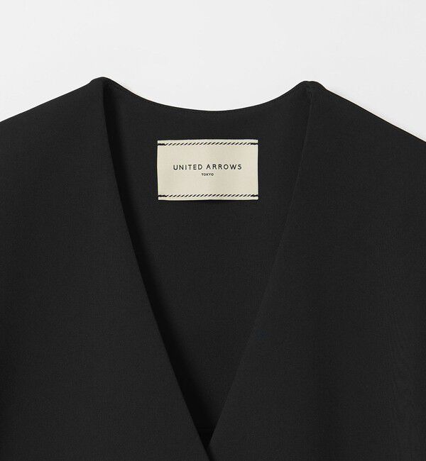 UNITED ARROWS「SPONGY バックフレア ベスト」|ベスト・ジレ|