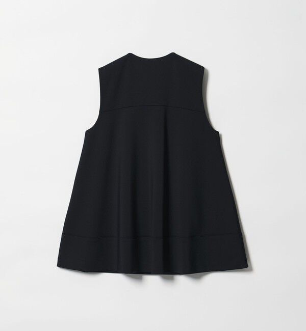 UNITED ARROWS「SPONGY バックフレア ベスト」|ベスト・ジレ|