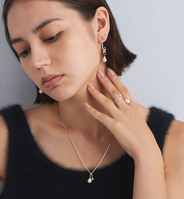 UNITED ARROWS green label relaxing「＜anisotea＞A pearl Arund リング」|リング|