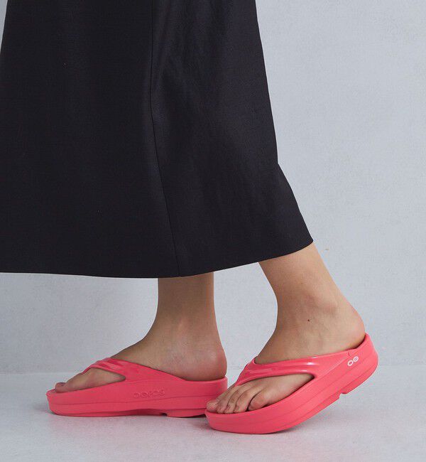 UNITED ARROWS green label relaxing「＜OOFOS＞OOmega プラットフォーム サンダル / ウーメガ」|サンダル|