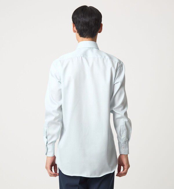 UNITED ARROWS green label relaxing「コットン ナローストライプ ワイドカラー ドレスシャツ -イージーアイロン-」|シャツ・ブラウス|