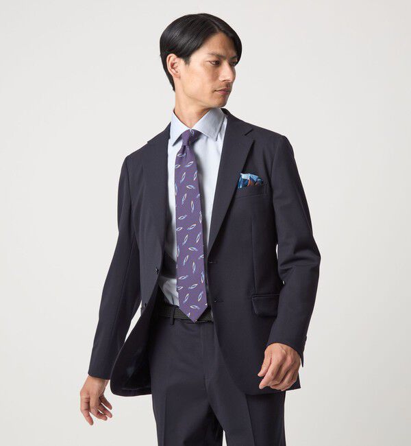 UNITED ARROWS green label relaxing「コットン ナローストライプ ワイドカラー ドレスシャツ -イージーアイロン-」|シャツ・ブラウス|