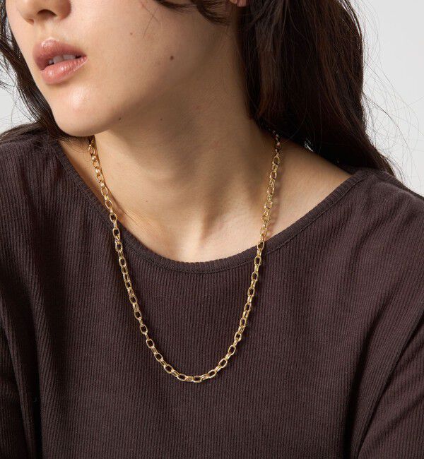 UNITED ARROWS green label relaxing「リングデザイン チェーンネックレス」|ネックレス|GOLD