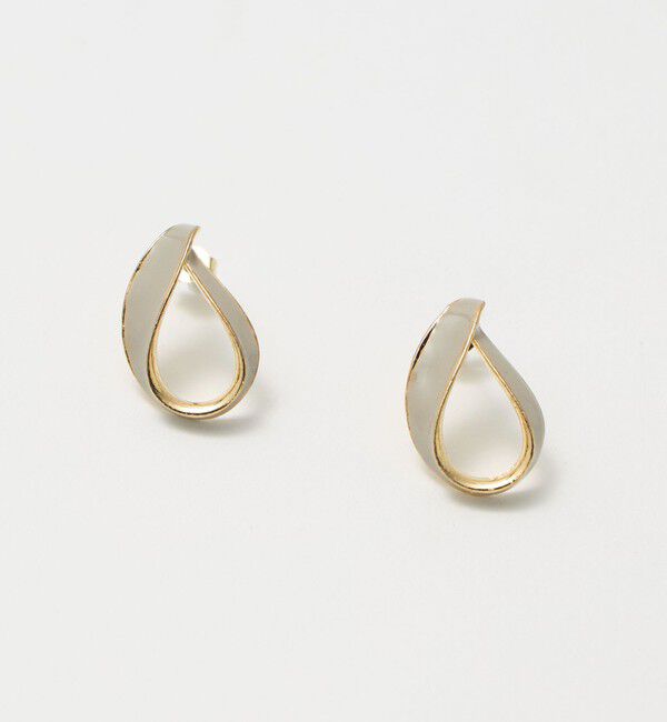 UNITED ARROWS green label relaxing「シズクライン ピアス」|ピアス|BEIGE