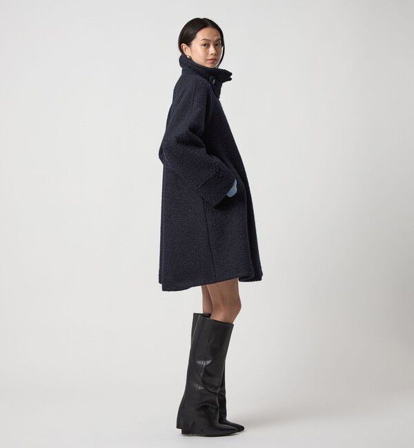 今期新作＜EMMEL REFINES＞EM Aライン ミディアム コート EMMEL REFINES＞EM Aライン ミディアム コート（EMMEL REFINES