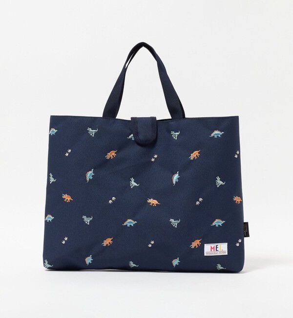 UNITED ARROWS green label relaxing「【別注】＜MEI＞レッスン トートバッグ（恐竜） / キッズ 」|トートバッグ|NAVY