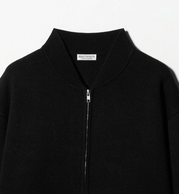 BEAUTY&YOUTH UNITED ARROWS「ミラノ ジップ ジャケット ウォッシャブル」|カーディガン|