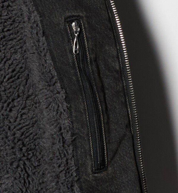 MONKEY TIME「ボア デニム ジャケット」|その他|