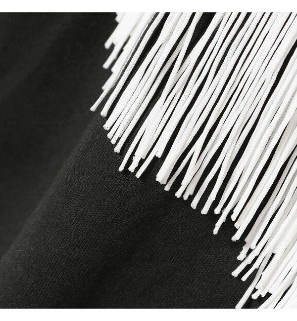 BEAMSBOY「【別注】Wrangler &times; maturely / フリンジ ショートスリーブ Tシャツ」|Tシャツ・カットソー|