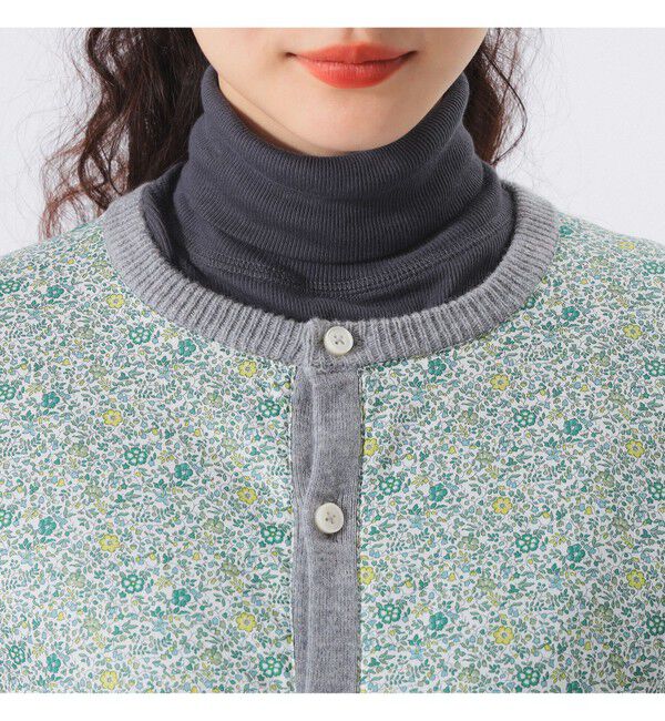 BEAMSBOY「リバティ パッチ カーディガン」|ニット・セーター|