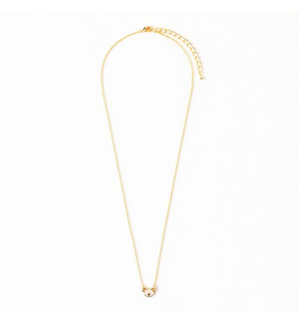 Ray BEAMS 「プチ エポ くま ネックレス」|ネックレス|