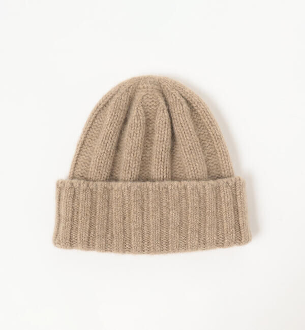 BEAMS PLUS「BEAMS PLUS / カシミヤ リブ ニットキャップ」|ニット帽|