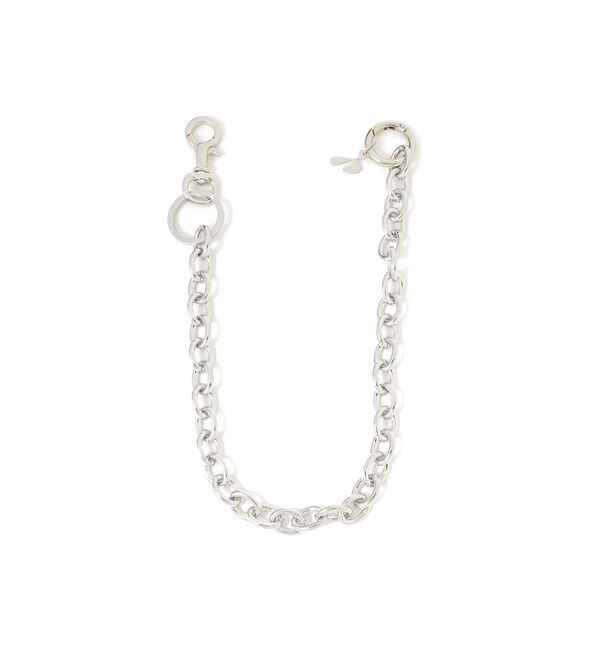 BEAMS「HIDAKA / OVAL PANTS CHAIN」|ネックレス|SILVER