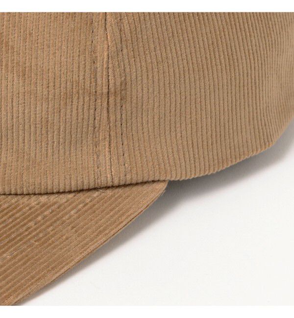 BEAMS PLUS「BEAMS PLUS / レジメンタル ストラップ コーデュロイ 6パネル キャップ」|その他|