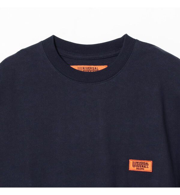 BEAMS「【別注】UNIVERSAL OVERALL / ロゴ ロングスリーブ Tシャツ」|Tシャツ・カットソー|
