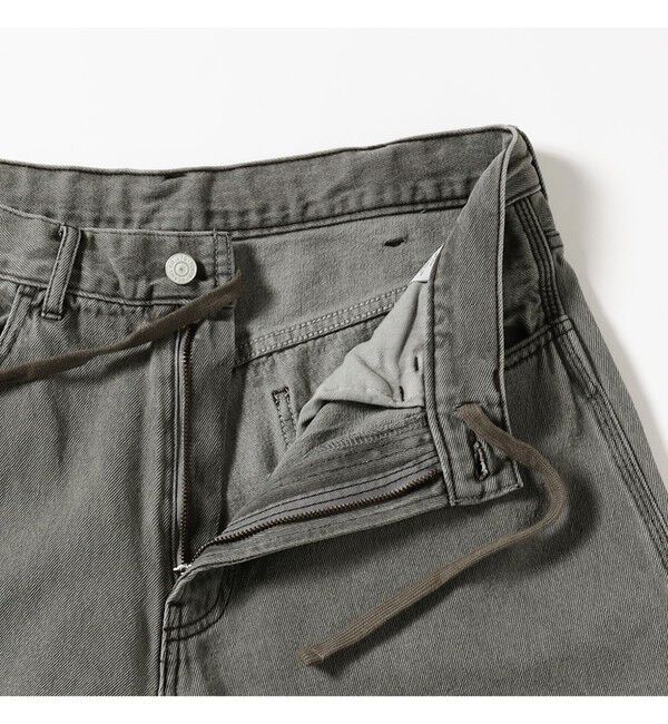 BEAMS「クォーターレングス ペインターデニム」|デニム|