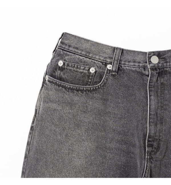 BEAMS「ワイドストレート バルーン デニムパンツ」|デニム|