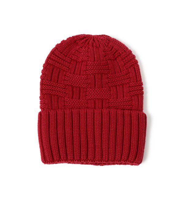 BEAMS「【別注】GRILLO / Color Big Watch Cap」|キャップ・キャスケット|RED