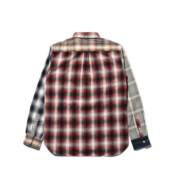 BEAMS PLUS「B.D. flannel Plaid Panel」|シャツ・ブラウス|
