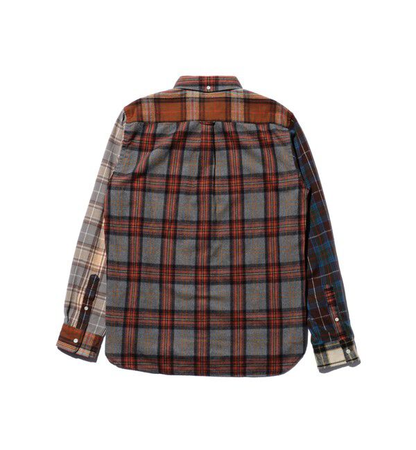 BEAMS PLUS「B.D. flannel Plaid Panel」|シャツ・ブラウス|
