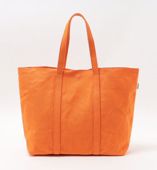 SHIPS「LAMPEYE: キャンバストート L」|トートバッグ|オレンジ