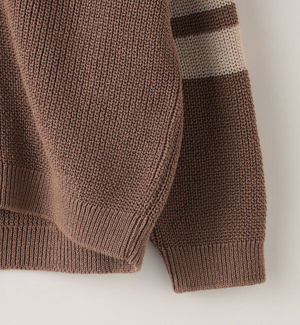 SHIPS KIDS「【SHIPS KIDS別注】ARCH&LINE:110～145cm / ギマ コットン カーディガン」|カーディガン|