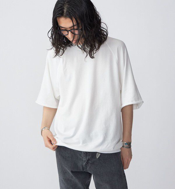 SHIPS「SHIPS: ピマコットン ミニ裏毛 オーバー Tシャツ」|Tシャツ・カットソー|