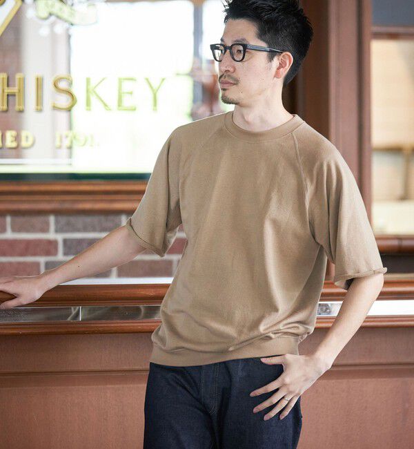 SHIPS「SHIPS: ピマコットン ミニ裏毛 オーバー Tシャツ」|Tシャツ・カットソー|