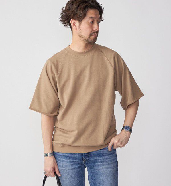 SHIPS「SHIPS: ピマコットン ミニ裏毛 オーバー Tシャツ」|Tシャツ・カットソー|