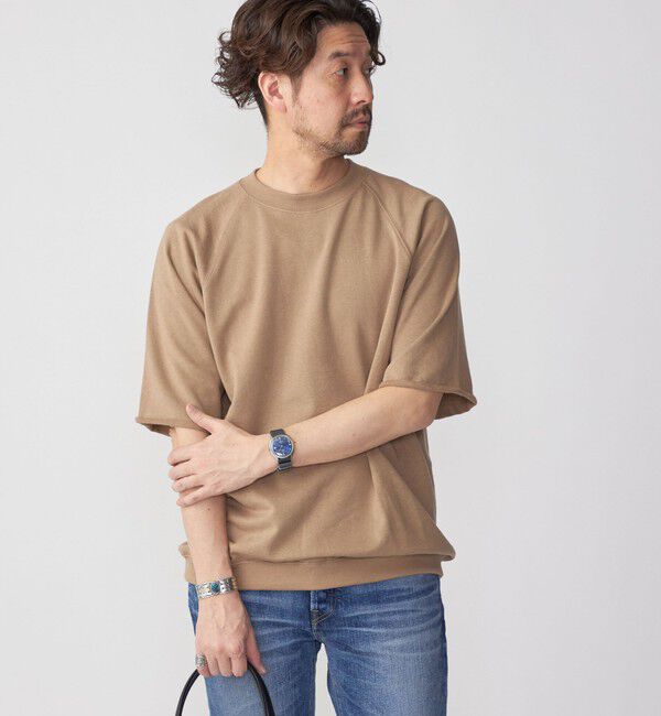 SHIPS「SHIPS: ピマコットン ミニ裏毛 オーバー Tシャツ」|Tシャツ・カットソー|