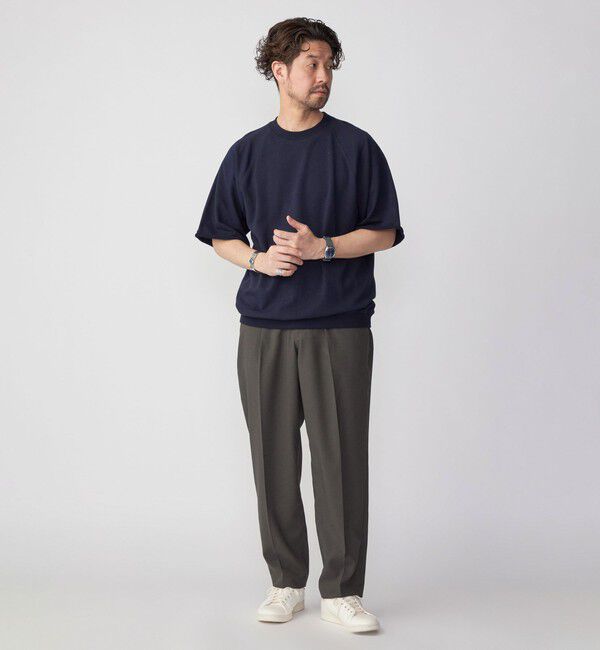 SHIPS「SHIPS: ピマコットン ミニ裏毛 オーバー Tシャツ」|Tシャツ・カットソー|