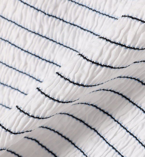 SHIPS any「SHIPS any: カラー シャーリング ボリューム スリーブ ブラウス」|シャツ・ブラウス|