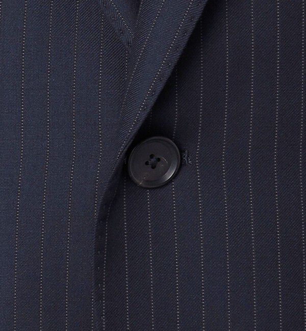 SHIPS「SHIPS: LORO PIANA FABRIC オーストラリス ピンストライプ ネイビー スーツ」|スーツ|